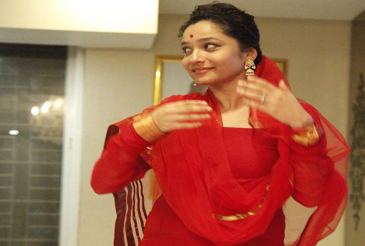 Ankita Lokhande Instagram Post: Ankita Lokhande Suit Beautiful Photos In Red Suit Says In The End People Will Judge You Anyway