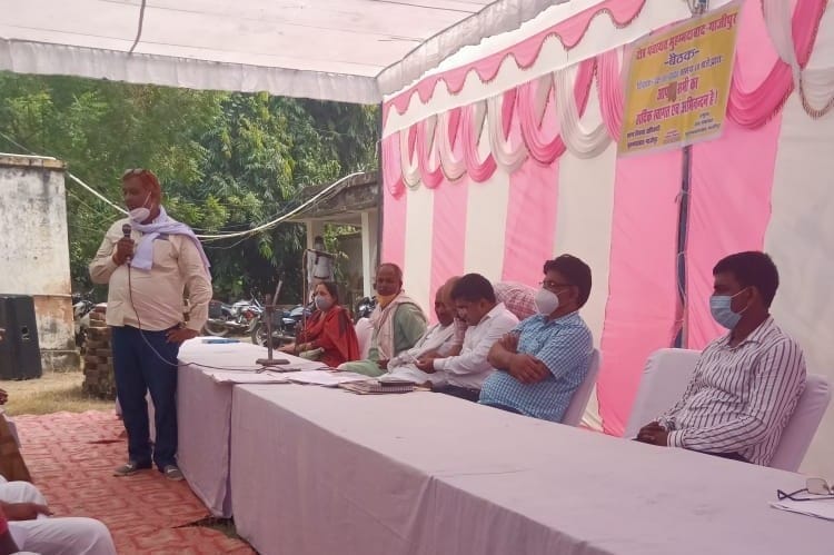 Kshetra Panchayat members proposed to get the work done in the area
