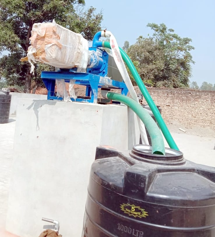 Fresh cow dung will soon become fertilizer