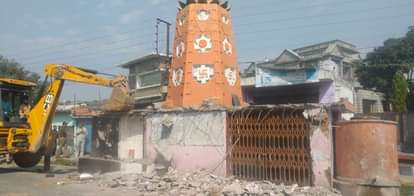 Dehradun news: religious establishments Encroachment removed