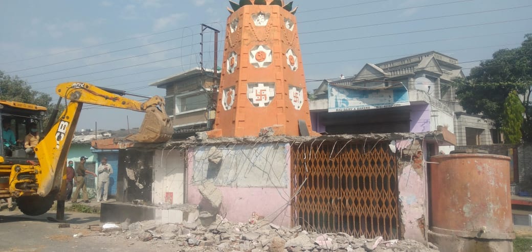 Dehradun news: religious establishments Encroachment removed