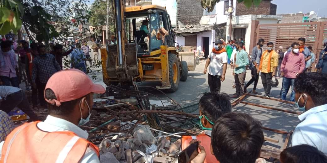 Dehradun news: religious establishments Encroachment removed
