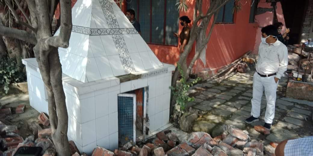 Dehradun news: religious establishments Encroachment removed