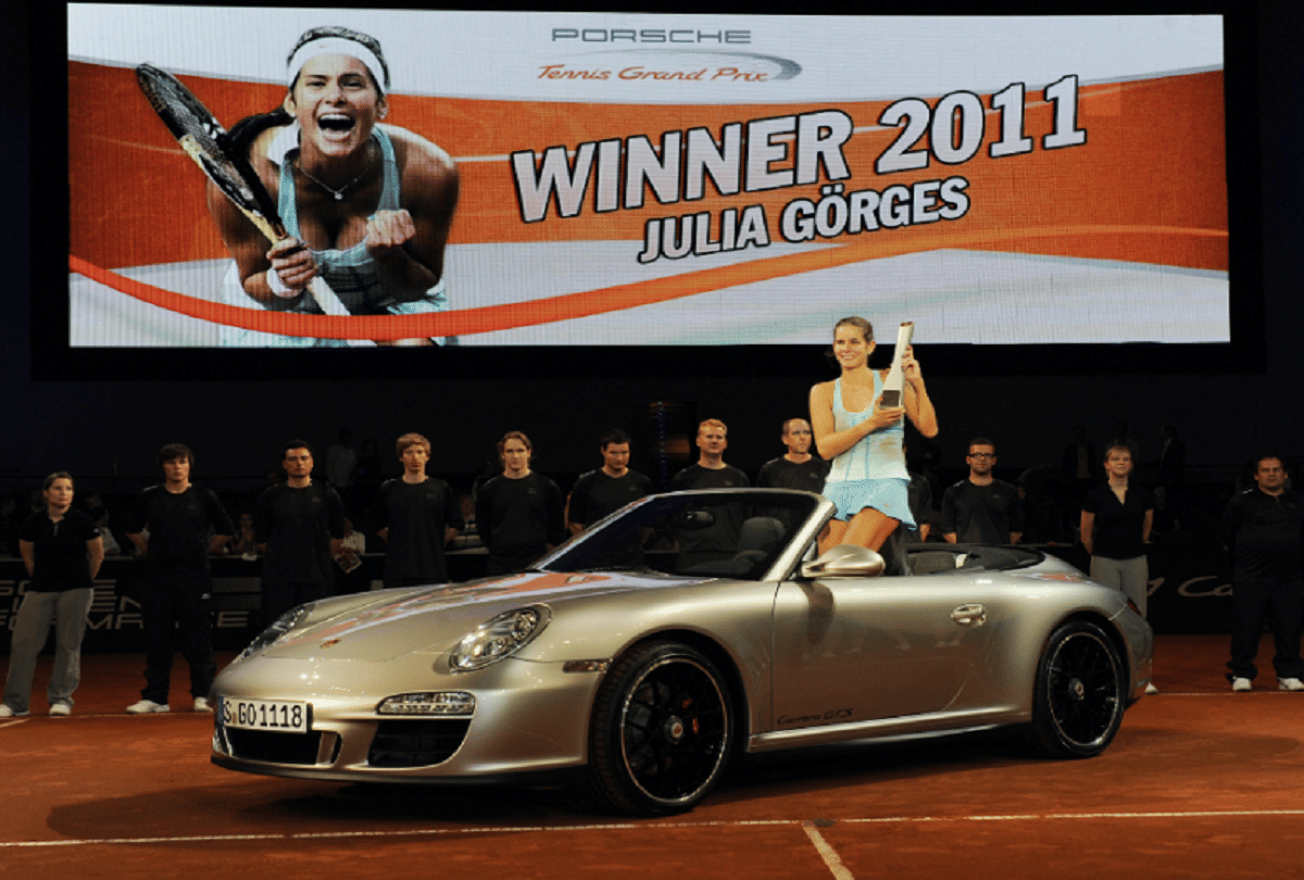 Julia Georges of Germany said goodbye to tennis at the age of 31