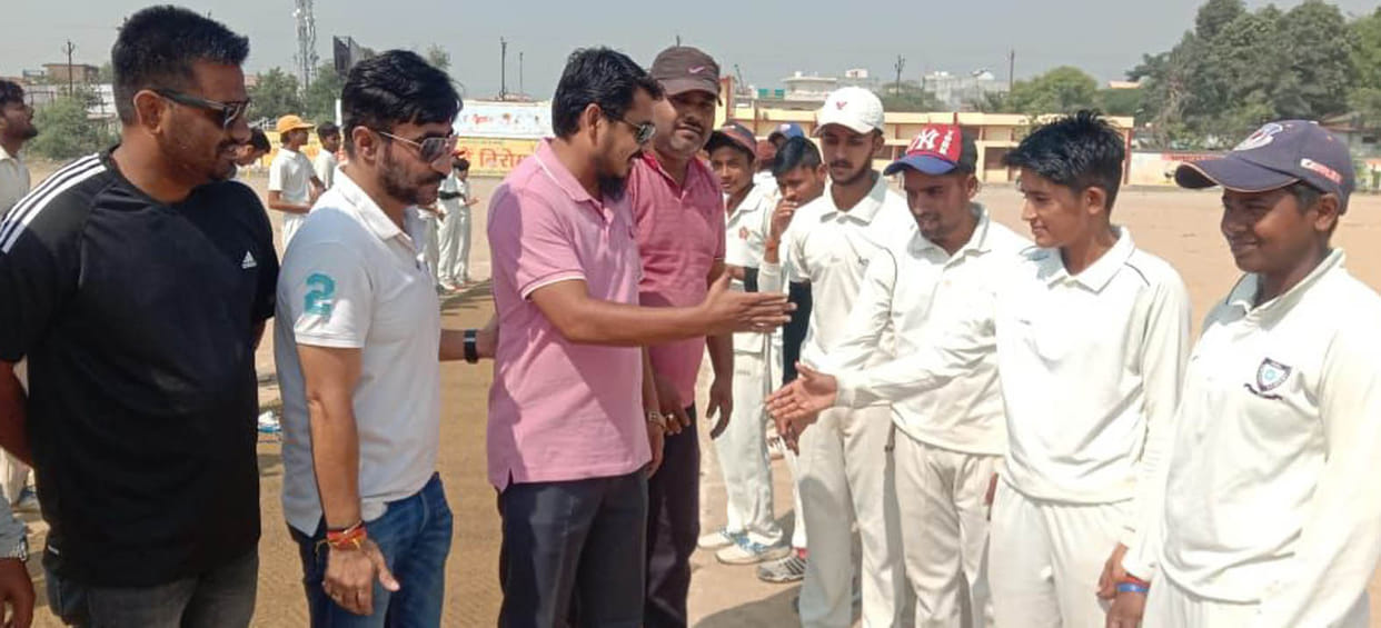 DRCA-B team beat A by eight runs