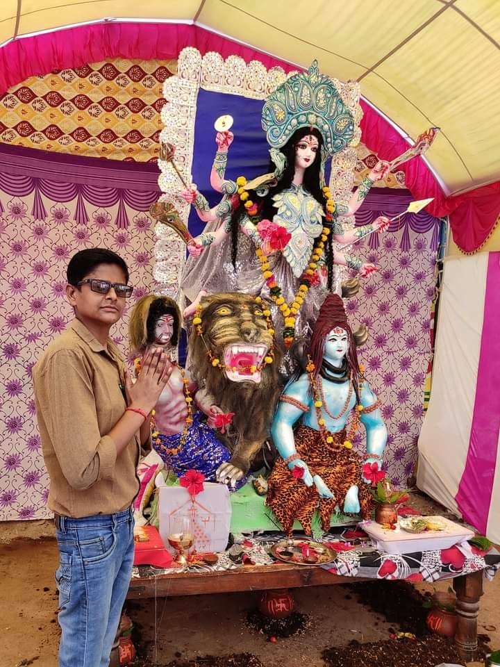 navratra godess workship
