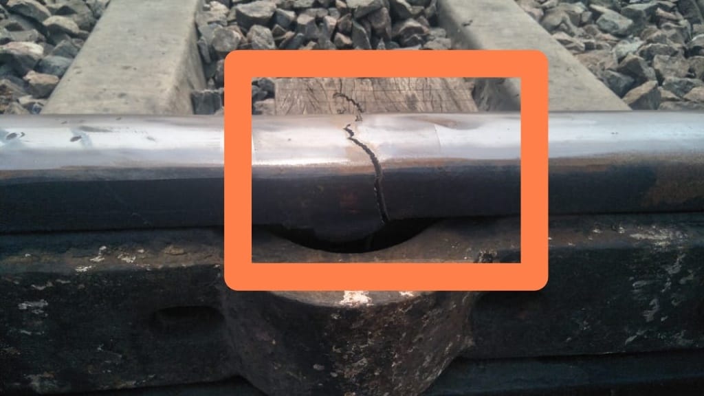 Jalaun: Fractures in railway track, trains evacuated by vigilance order