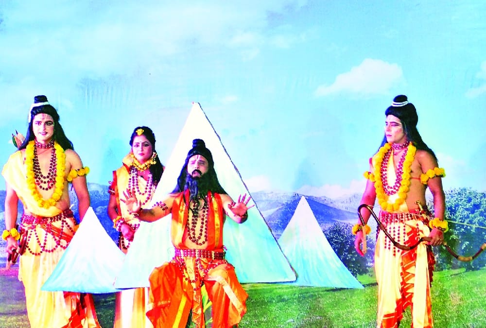 Pics of Ayodhya virtual Ramleela.