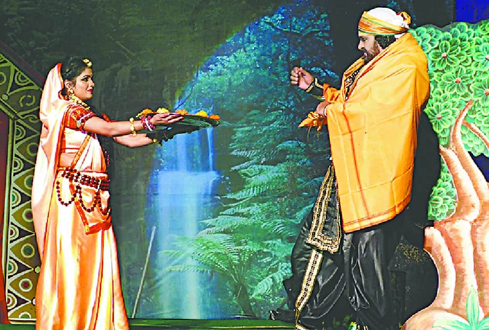 Pics of Ayodhya virtual Ramleela.