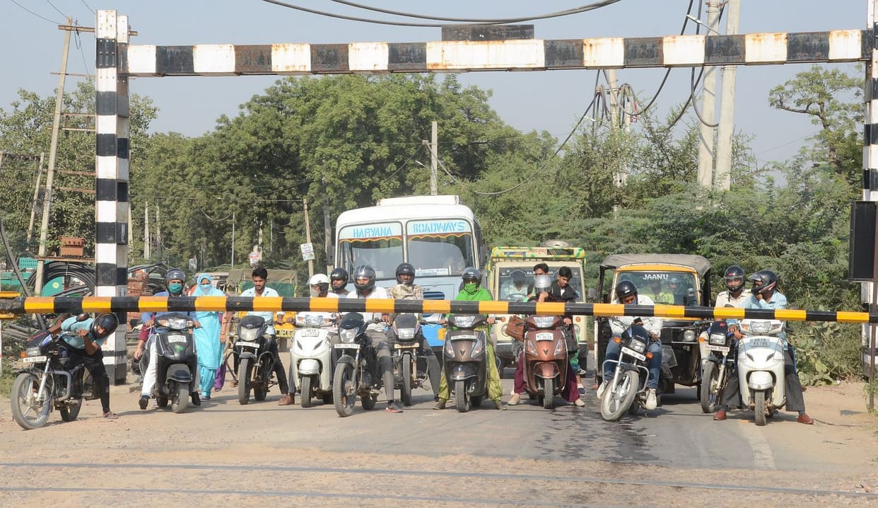 Rohtak gate ROB file stuck in DC office for two months