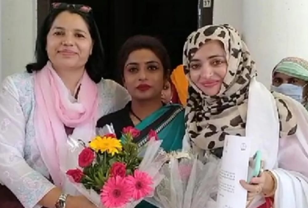 Urusha became vice president of UP women Congress.