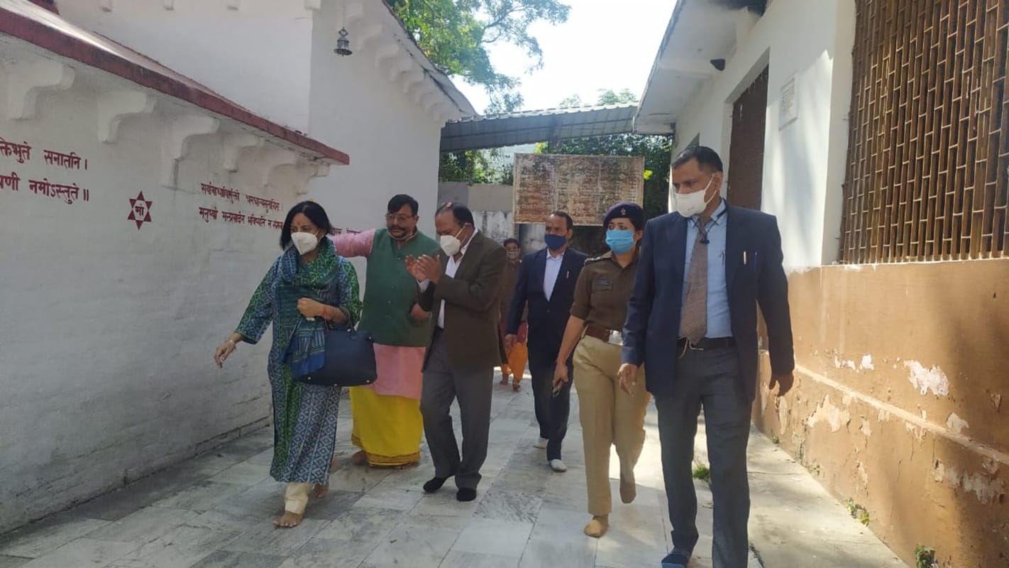 uttarakhand news: NSA ajeet dobhal visit uttarakhand with wife, photos