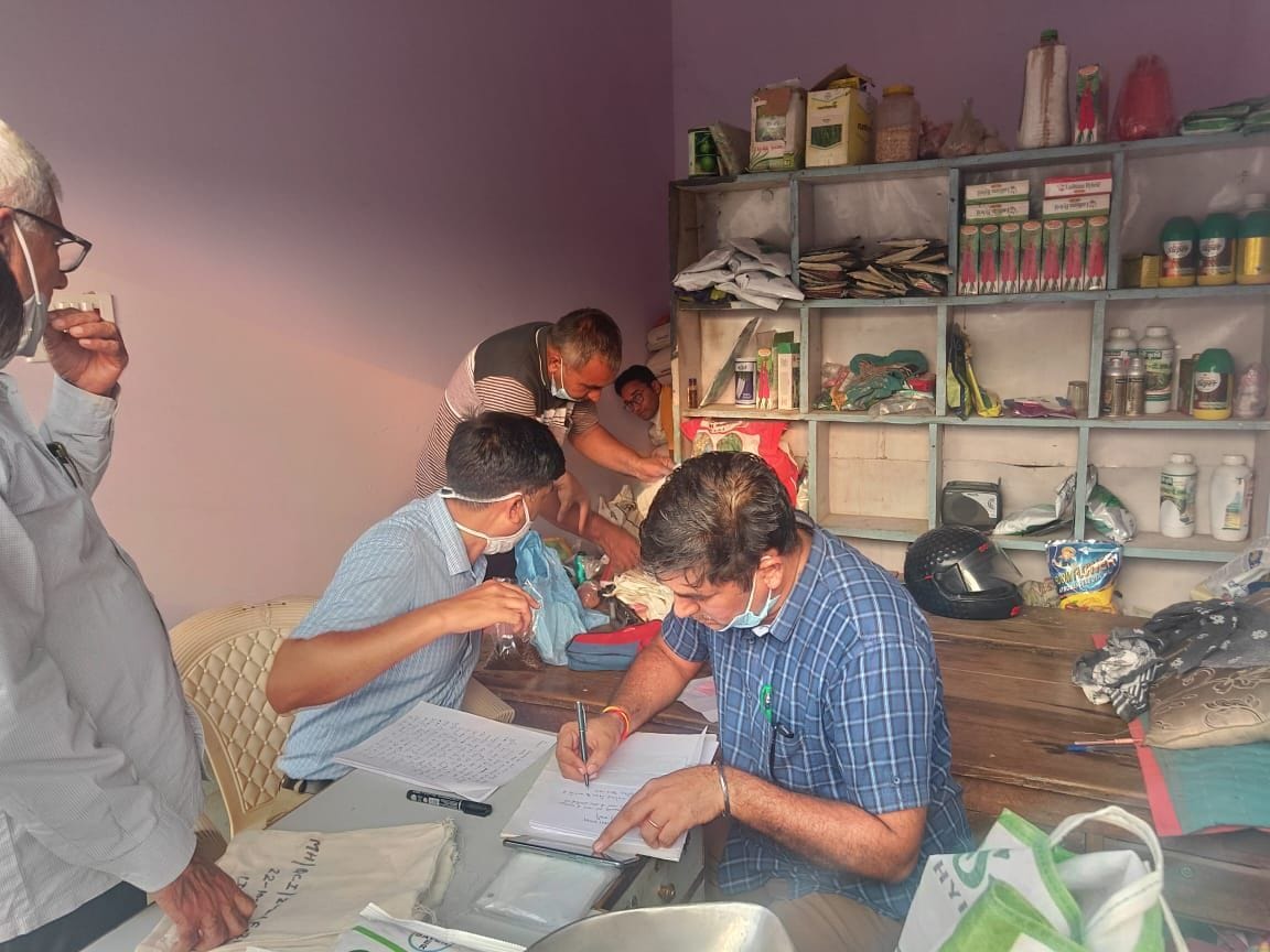 CM Flying raid medical and seed shop