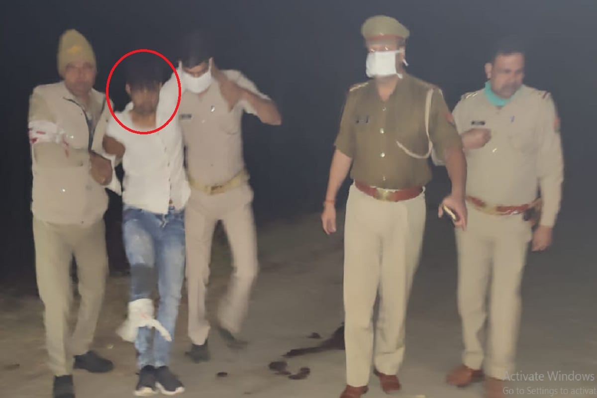 UP Crime News: Crooks of Baghpat has arrested in police encounter