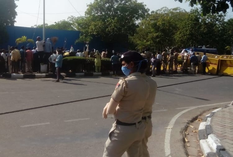 Chandigarh News in Hindi: Safai Karamchari protest in Chandigarh
