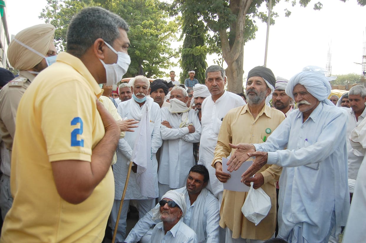 former protest