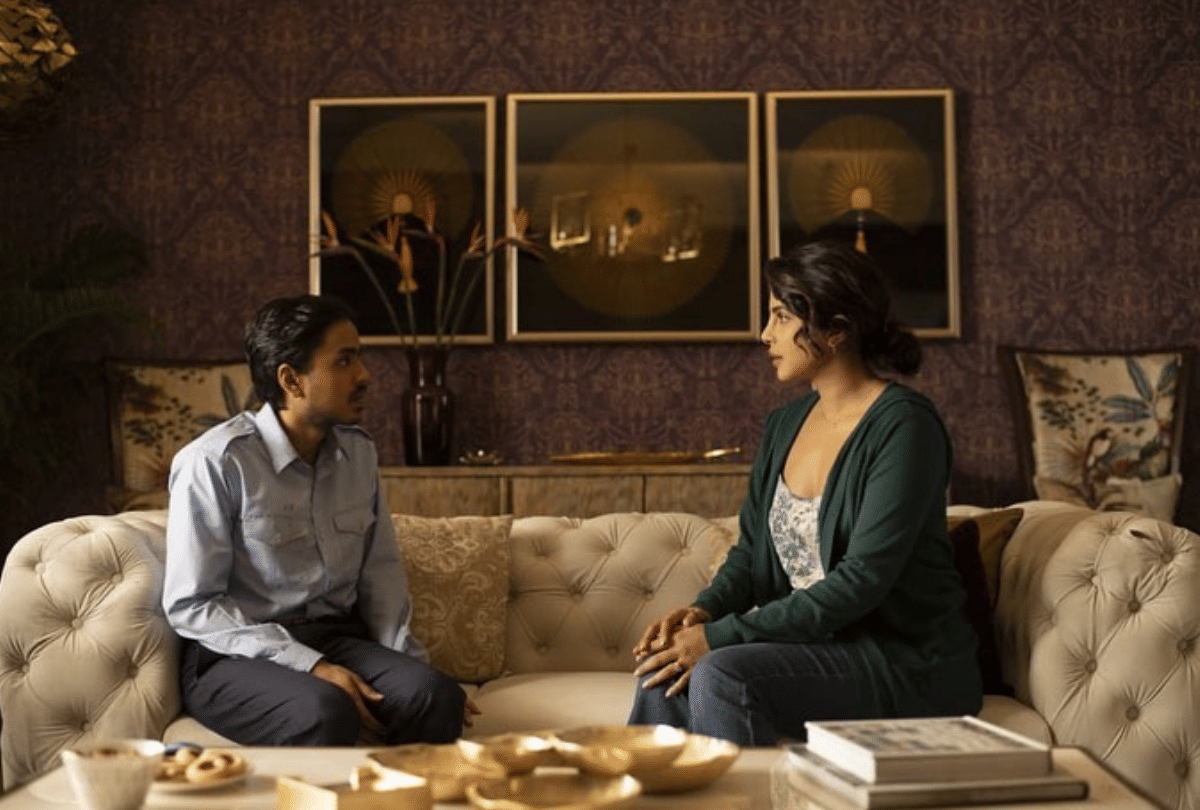 Priyanka Chopra Announces Next Hollywood Film Text For You With Celine Dior Sam Heughan Jim Strouse