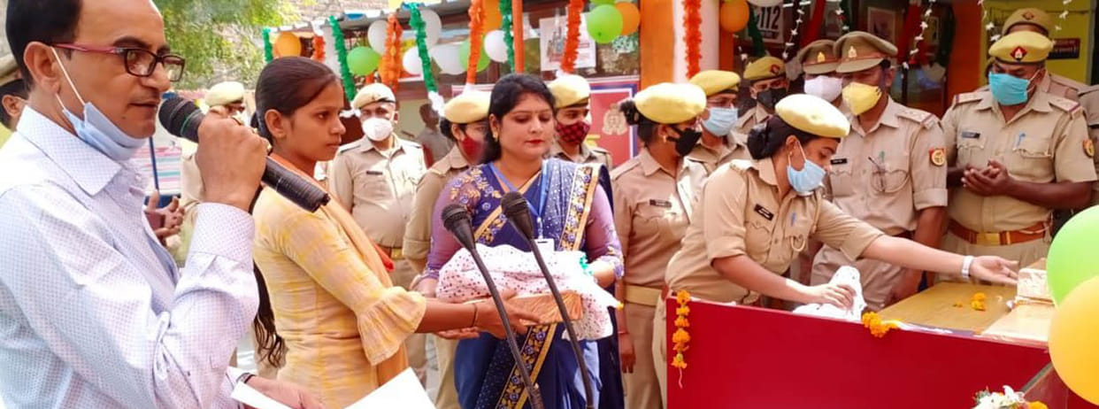 Women will get a receipt in the police station