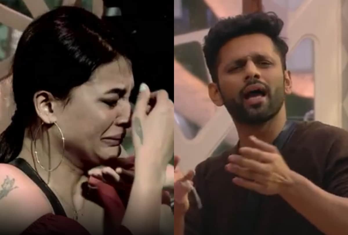 Bigg Boss 14 Pavitra Punia tears up after her confrontation with Rahul Vaidya