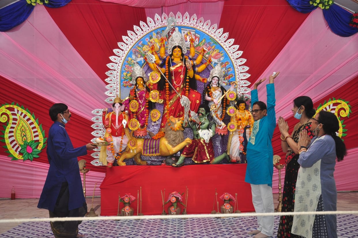 Seepari kalibadi temple worship