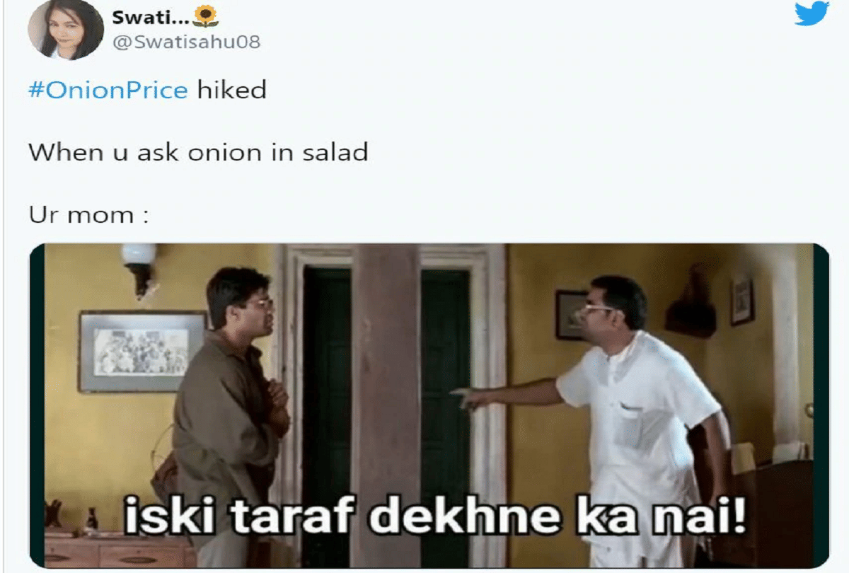 onion price hike over last one month memes goes viral