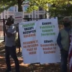 Global Kashmiri Pandit Diaspora protest in Washington DC America