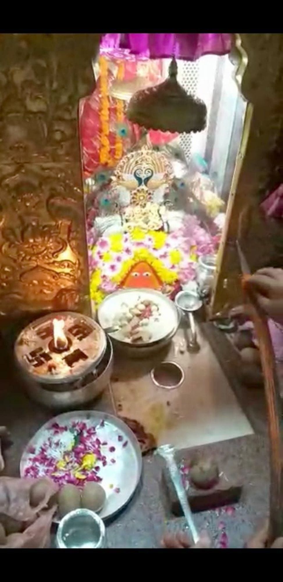 Chintpurni: 7095 devotees attended Ashtami, worshiped girls
