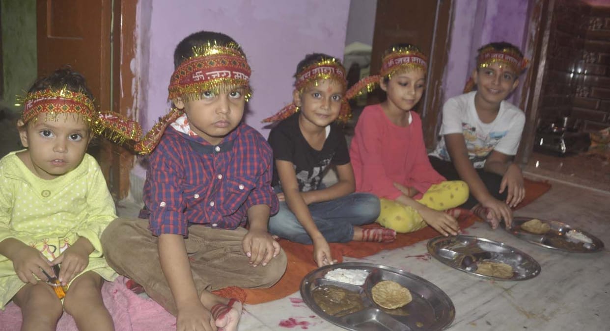 Havan-pujan took place on the last day of Navratri