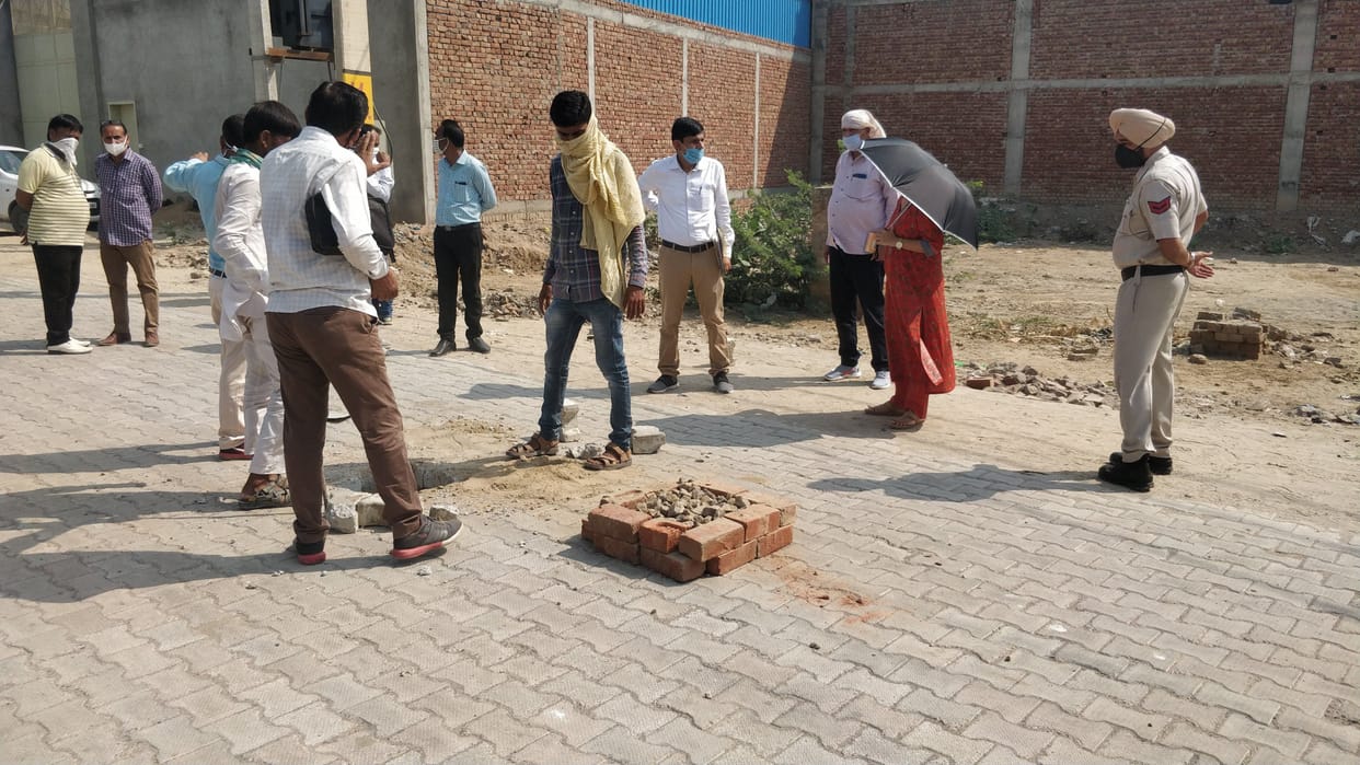 City Council Secretary, XEN and JE reprimanded for poor inter locking in street construction