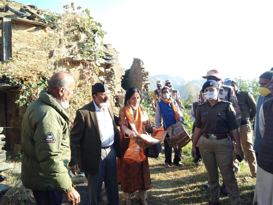 nas uttarakhand visit : ajit dobhal will made house in his village