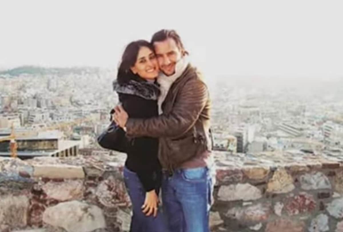 Kareena Kapoor share photo with Saif Ali Khan throwback photo