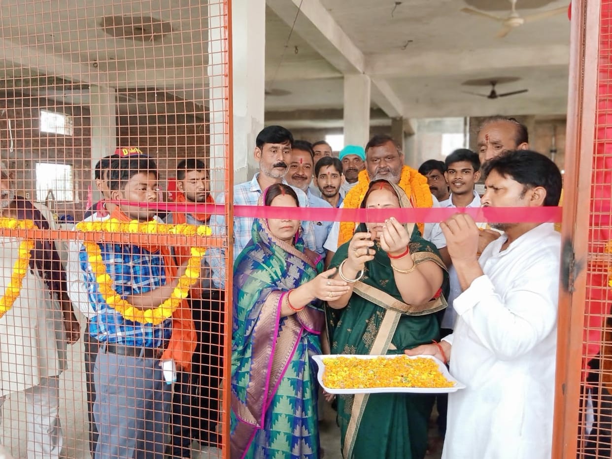 Inauguration of Aro plant for availability of pure drinking water