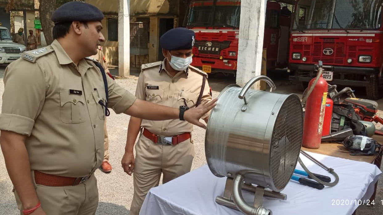 IG conducts surprise inspection of fire station