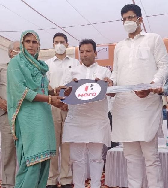 Sarpanch,charkhi dadri news,win prize