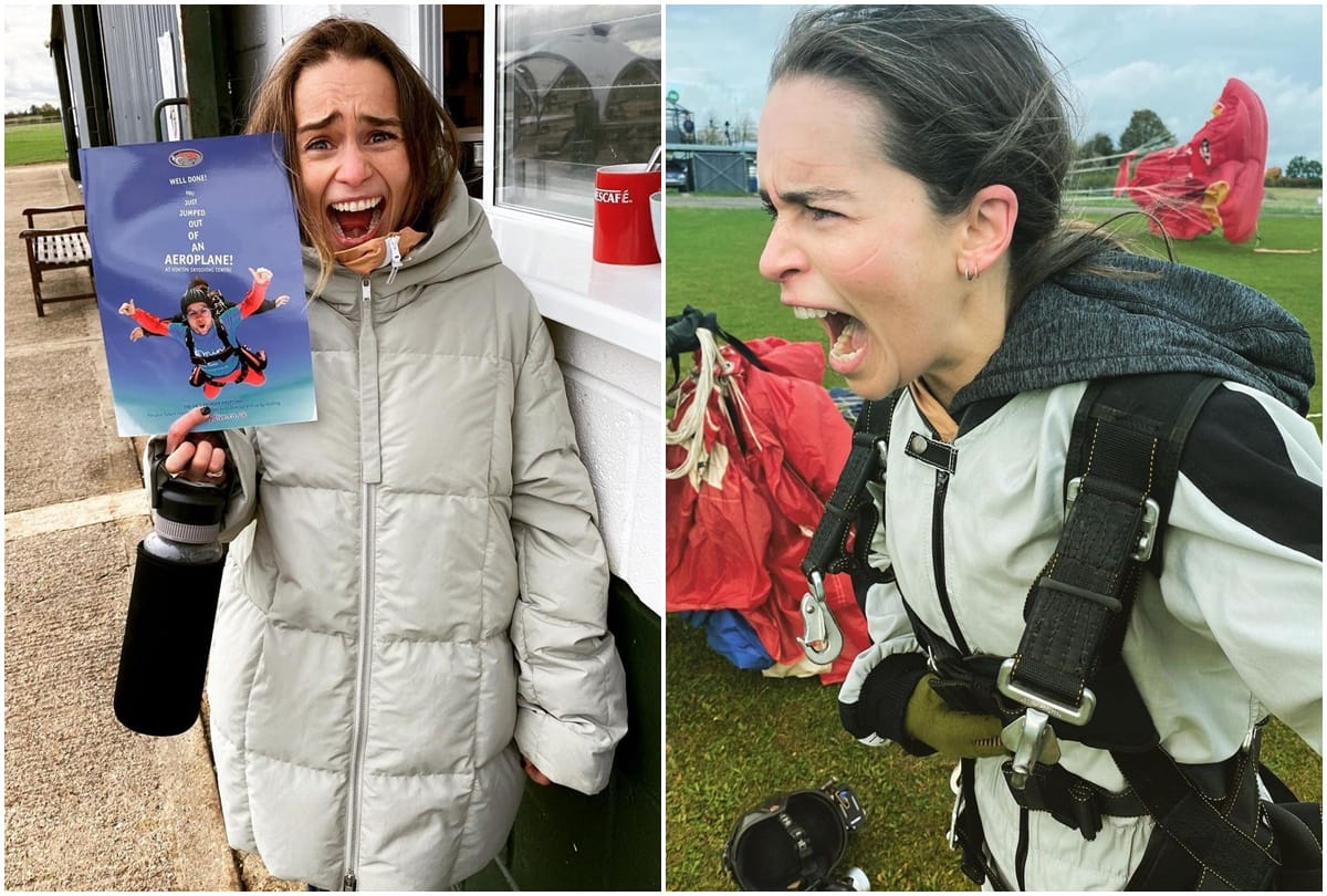 Game Of Thrones Actress Emilia Clarke Celebrated Her 34th Birthday With Adventures