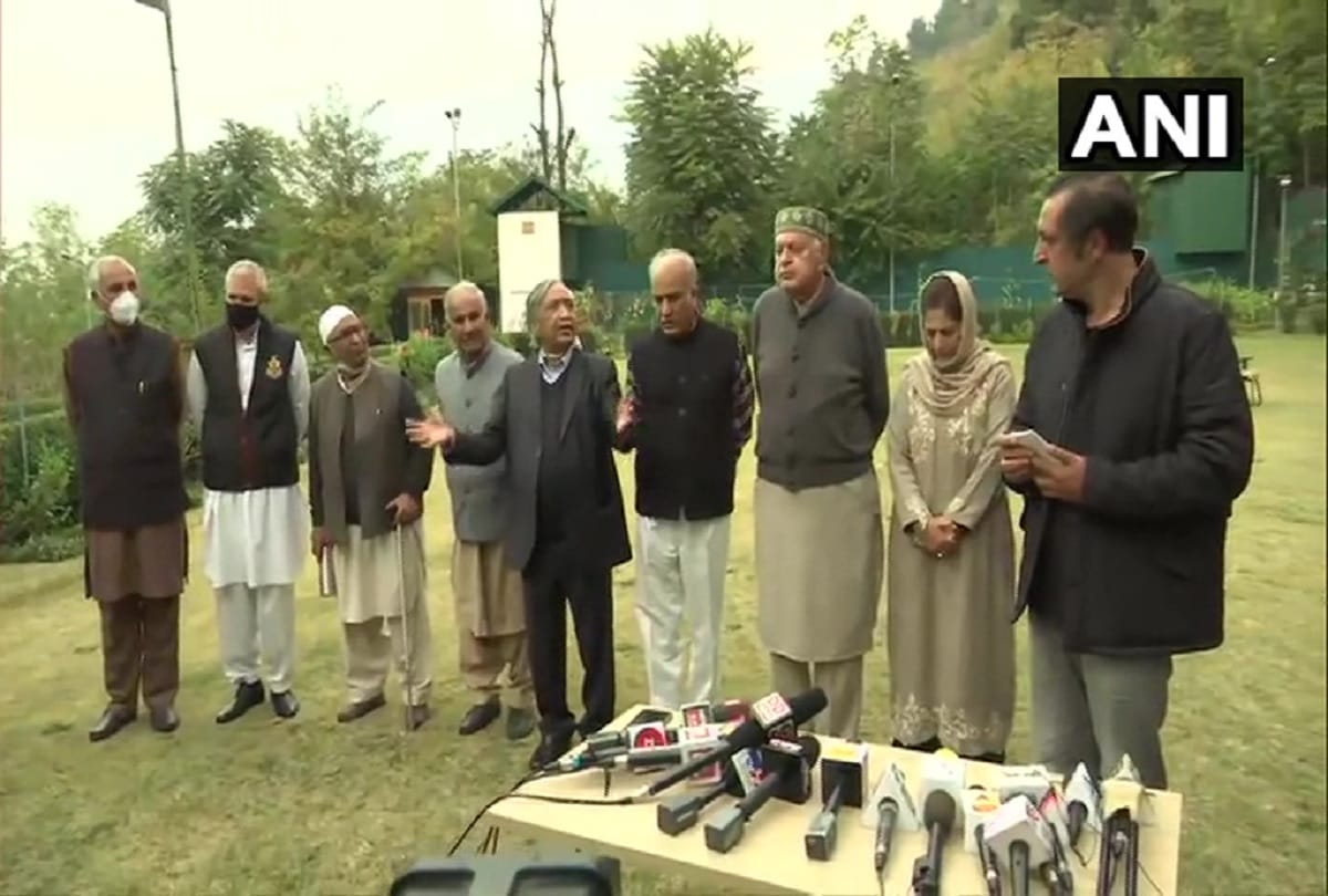 We are against BJP but not against country says NC chief Farooq Abdullah after Gupkar Declaration meeting