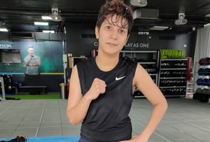 Riya from Ambala gives boxing training to the youth in Bengaluru