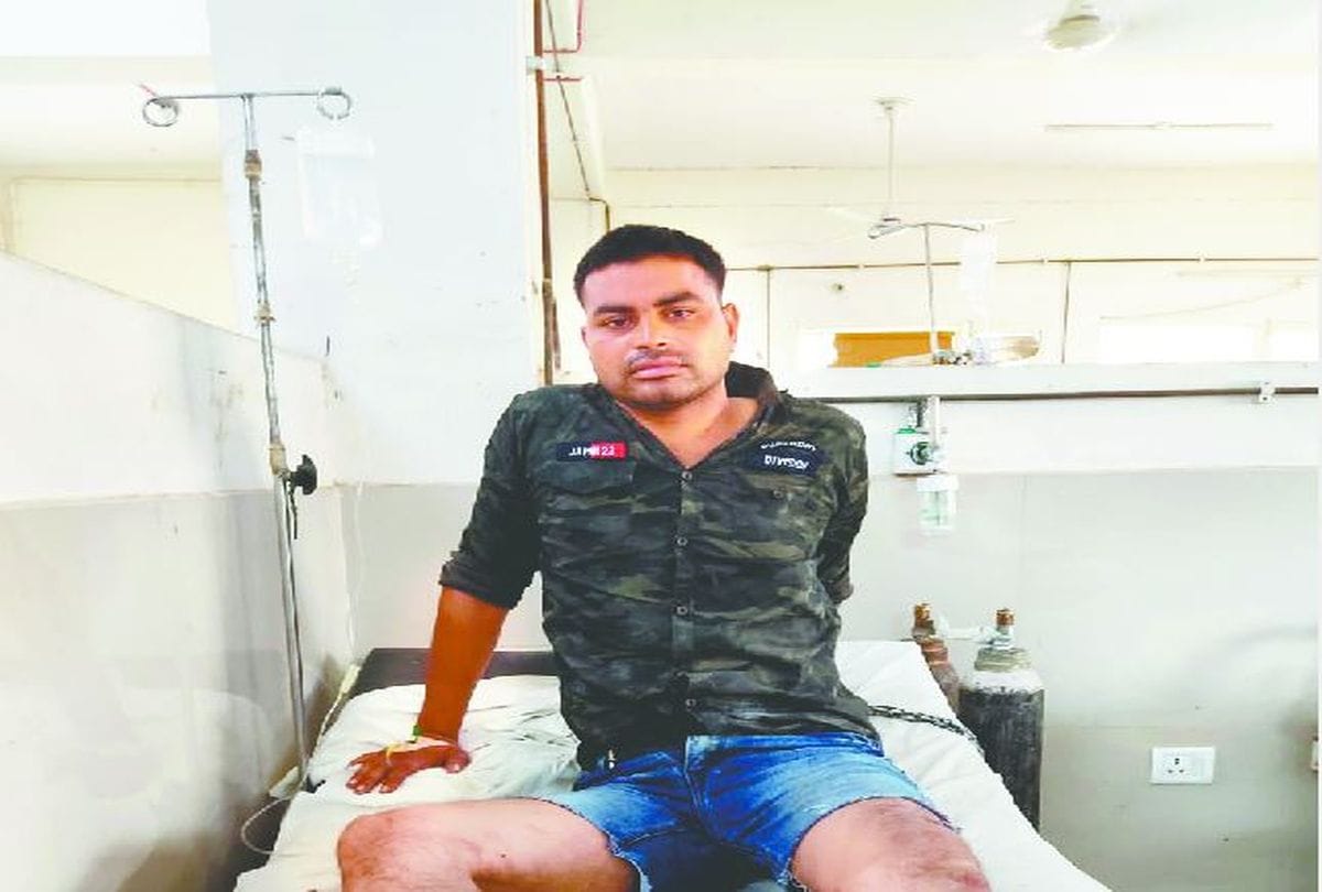 Police arrested miscreants Hasan Ali after encounter in agra
