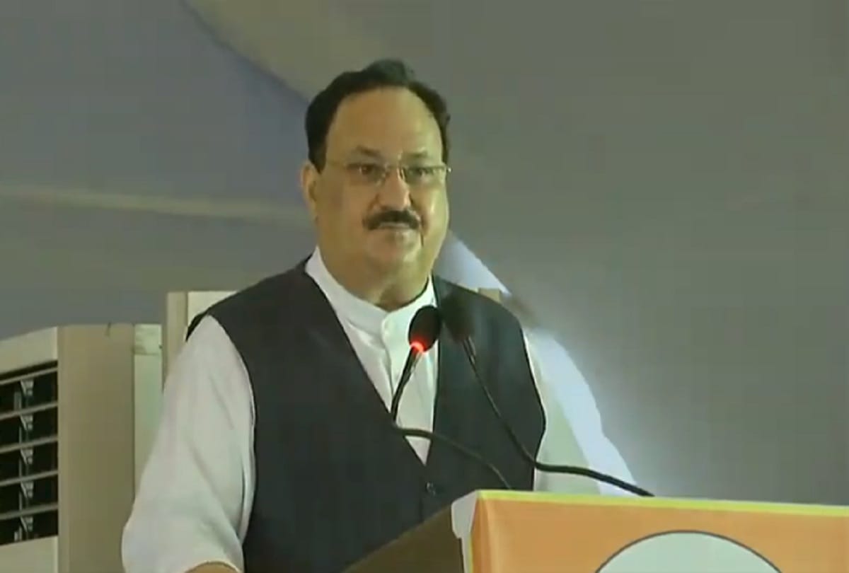 Bihar Election 2020, JP Nadda speech in bihar, lakhisarai, Bihar sharif