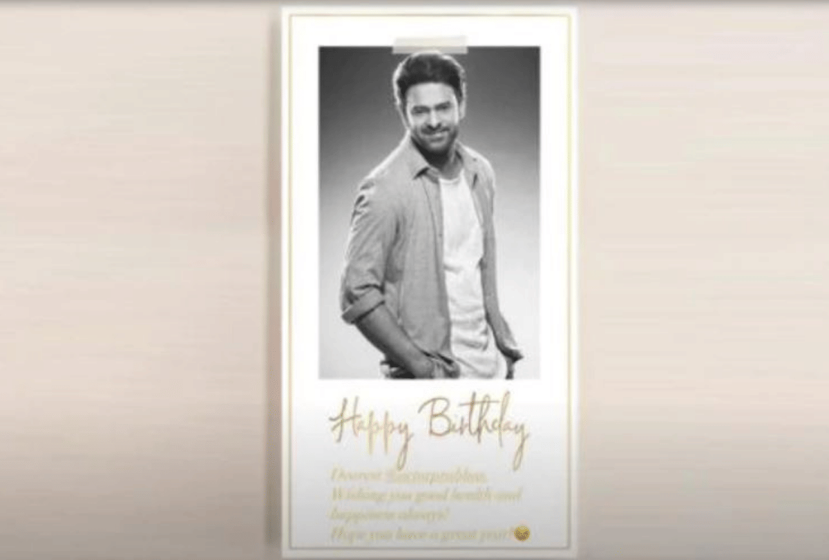 Deepika Padukone first social media post after NCB inquiry Wishes Prabhas on his birthday
