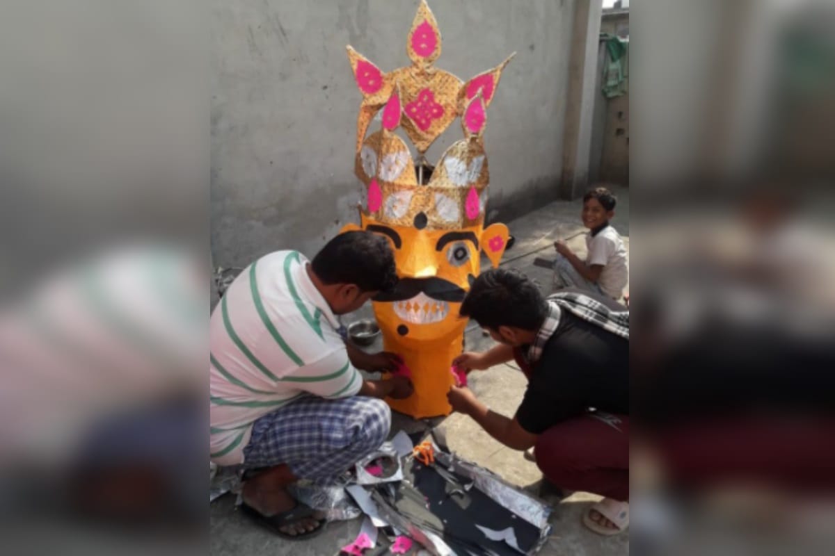 Ravan of Muzaffarnagar will not burn in Punjab and Uttarakhand this time due to Corona