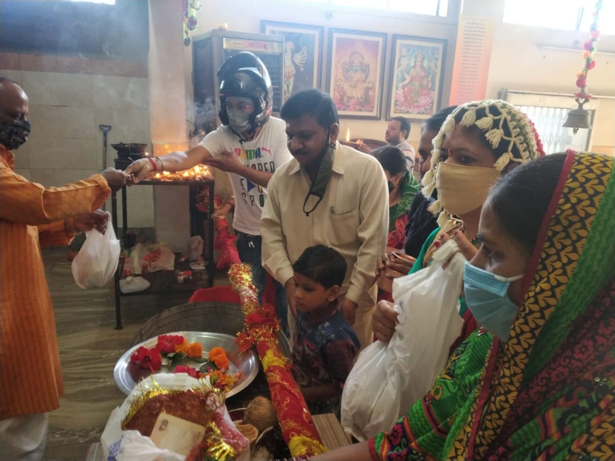 navratri 2020 : ashtami and navmi today, kanya pujan at hone and temple