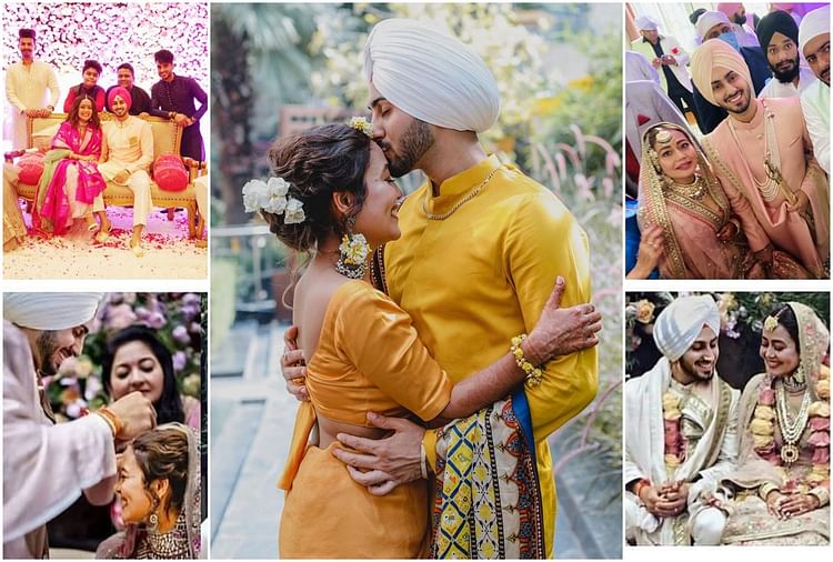 Neha Kakkar And Rohanpreet Singh Wedding Album Pictures Entertainment News Amar Ujala