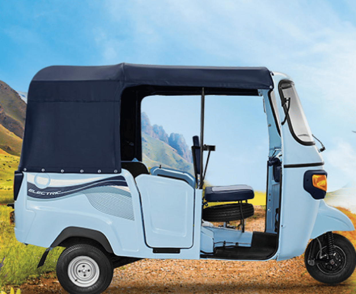 Piaggio Ape E City Electric Auto launched in Thiruvananthapuram And Kozhikode