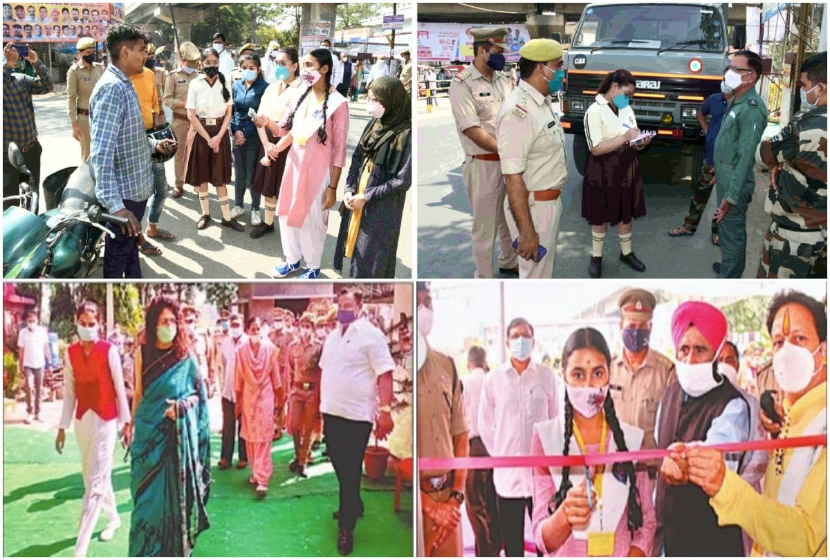 one day Police officer recovered fine of 77 thousand in checking operation challan of air force personnel in rampur see photos