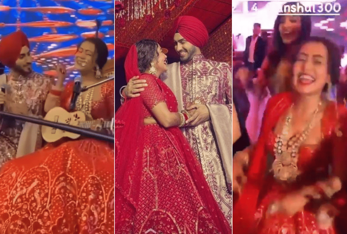 Neha Kakkar And Rohanpreet Singh wedding video viral