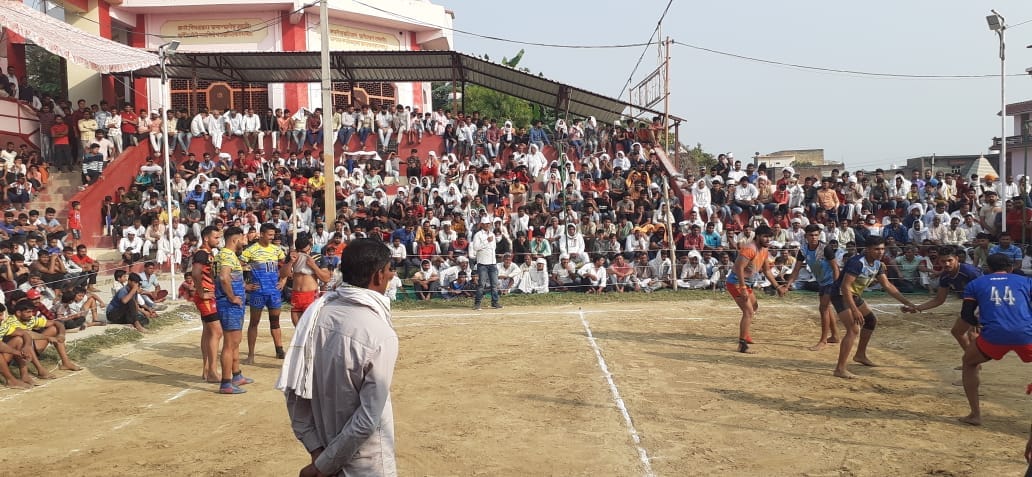 GP Academy Ghaziabad team wins in kabaddi final