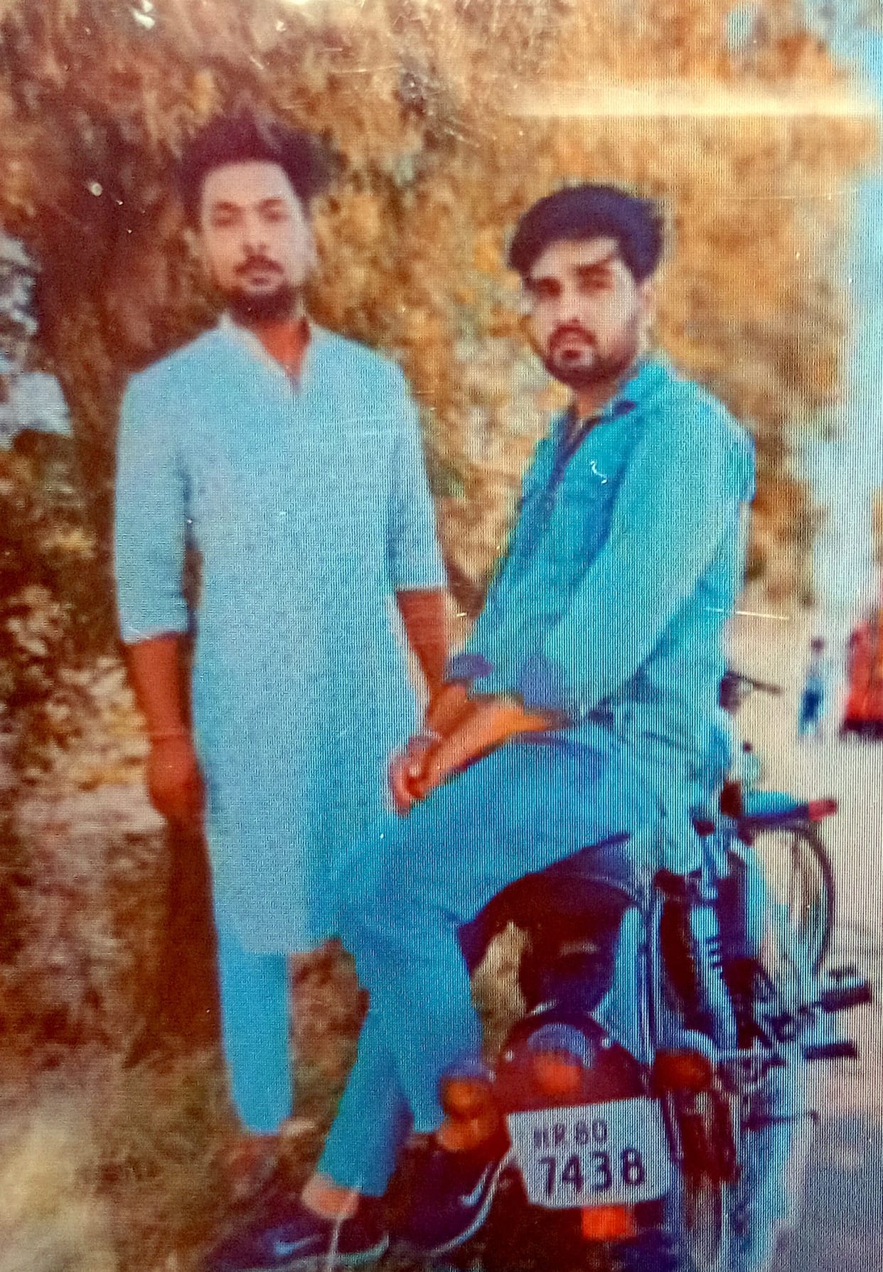 Two friends died in road accident