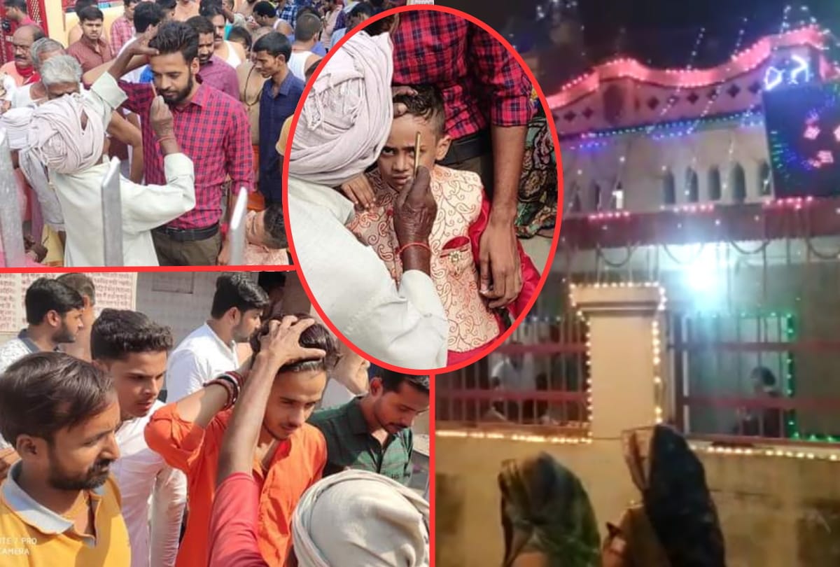 Special story of Wonderful durga temple Blood transfusion tradition in bansgaon gorakhpur