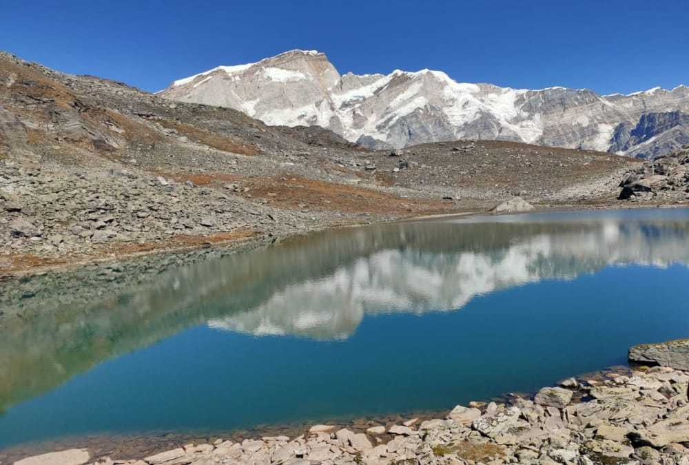kedarnath: New Lake Pain Tall Beautiful Photos